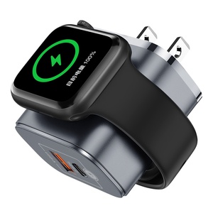 Bordder Three-In-One多機能ワイヤレス充電器Samsung対応Apple Watch 15W出力タイプ-C 5V/3A - Product Image 4