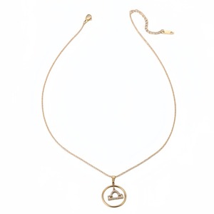 New Stainless Steel <strong>12</strong> Constellation Necklace Accessories Pendant Women's Non Fading Collarbone <strong>Chain</strong> Wholesale - Product Image 5
