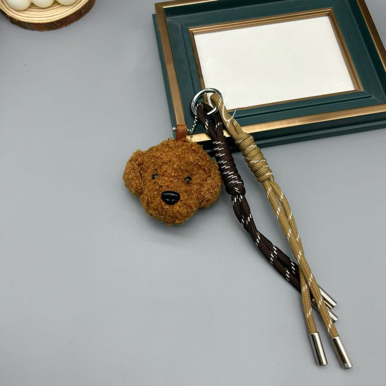 Puppy Plush Keychain