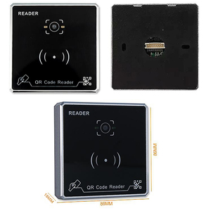 Wiegand RS485 RS232 WG26 WG34 Lector de código de escáner QR IC ID NFC Control de acceso de puerta Lector de tarjetas de código QR - Product Image 6