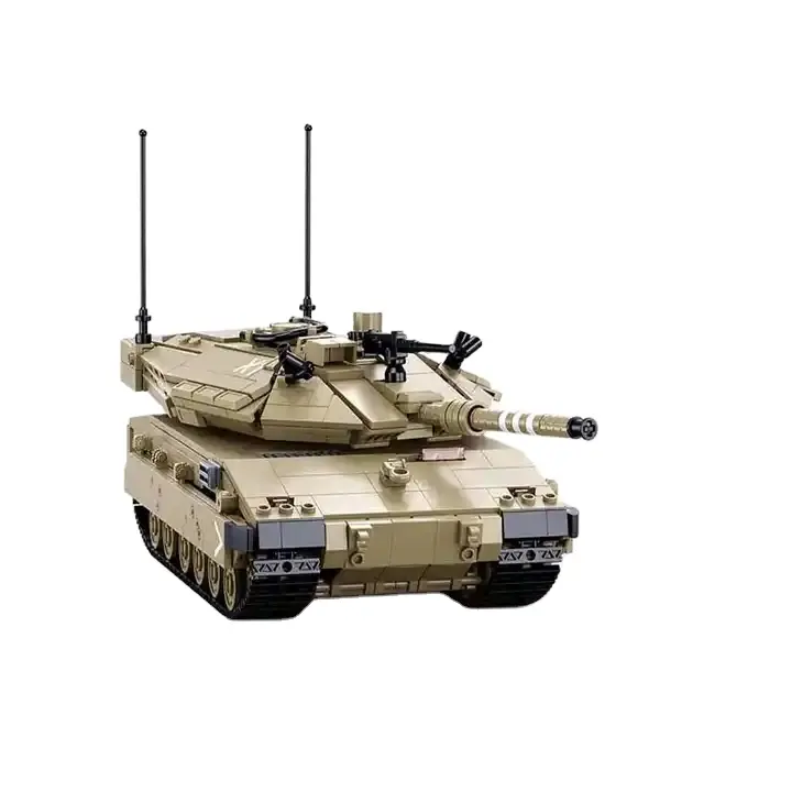 Sluban 2,4 г Электрический технический RC MK4 модель боевого танка пехоты M38-B1022 конструктор боевых машин MOC строительные блоки