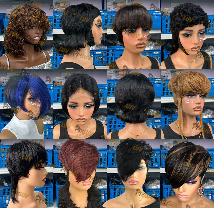 pixie cut wig