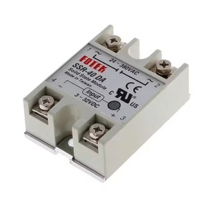 SSR-40DA 40A 3-32V DC-AC твердотельный релейный модуль