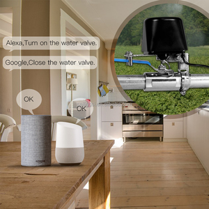 SLS TUYA WiFi Smart valvola di automazione domestica della valvola del sistema di controllo della valvola per il controllo vocale del Gas o dell'acqua compatibile con Alexa Google - Product Image 4