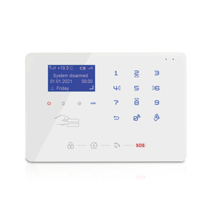 Envío gratis 12V salida Mini Tuya WiFi GSM inalámbrico alarma inteligente sistema de seguridad para el hogar puede trabajar con sirenas - Product Image 3