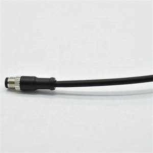 M12 3 5 6 8 12 17พิน A B D Code ตัวผู้สายกันน้ำการปั้น IP67ตรงสัญญาณแผงติด M8 M5 4Pin ขั้วต่อ M12 - Product Image 5
