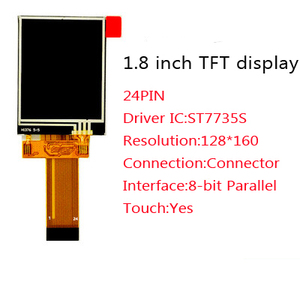 High Quality Digital Color <strong>RGB</strong> Touch 1.8 Inch <strong>TFT</strong> 24 Pin <strong>LCD</strong> Display