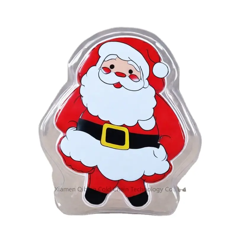 Regalo di natale a microonde Gel riutilizzabile Bead Hot Cold Pack scaldamani personalizzati