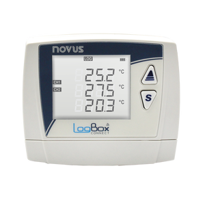 LogBox Connect Wi-Fi Data Logger, 3 entradas analógicas + 1 Digital, 140K logs + controlador de temperatura para múltiples rangos