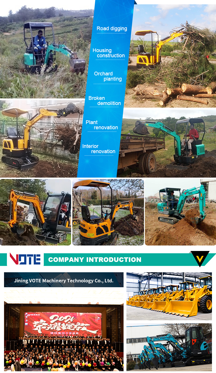 Mini excavator 4 ton weight CE micro excavators crawler digger sell small digger prices China digger safety index high