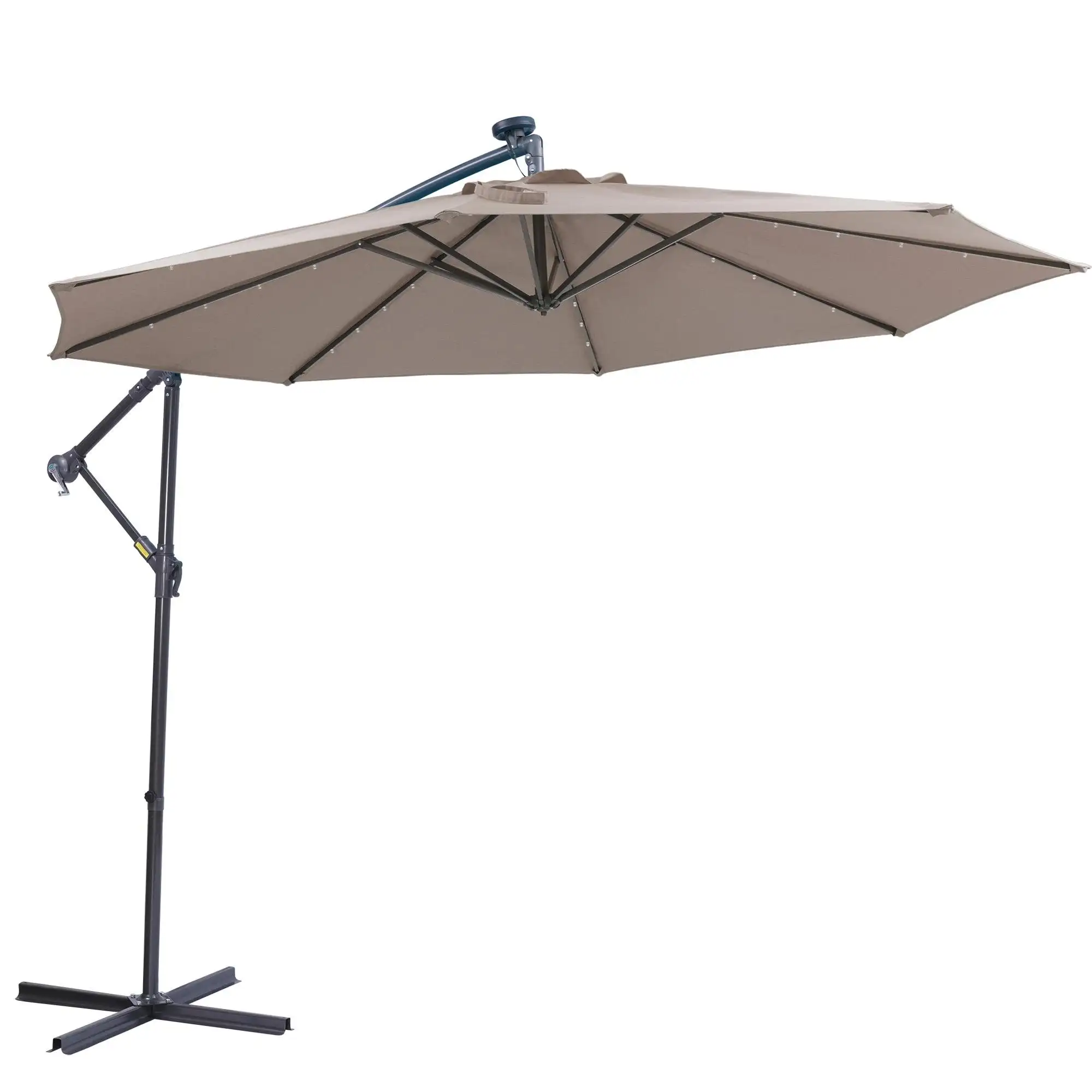 مظلة فاخرة مخصصة من المصنع قابلة للطي على شكل موزة مظلة للحديقة ومسبح ومظلة للفناء