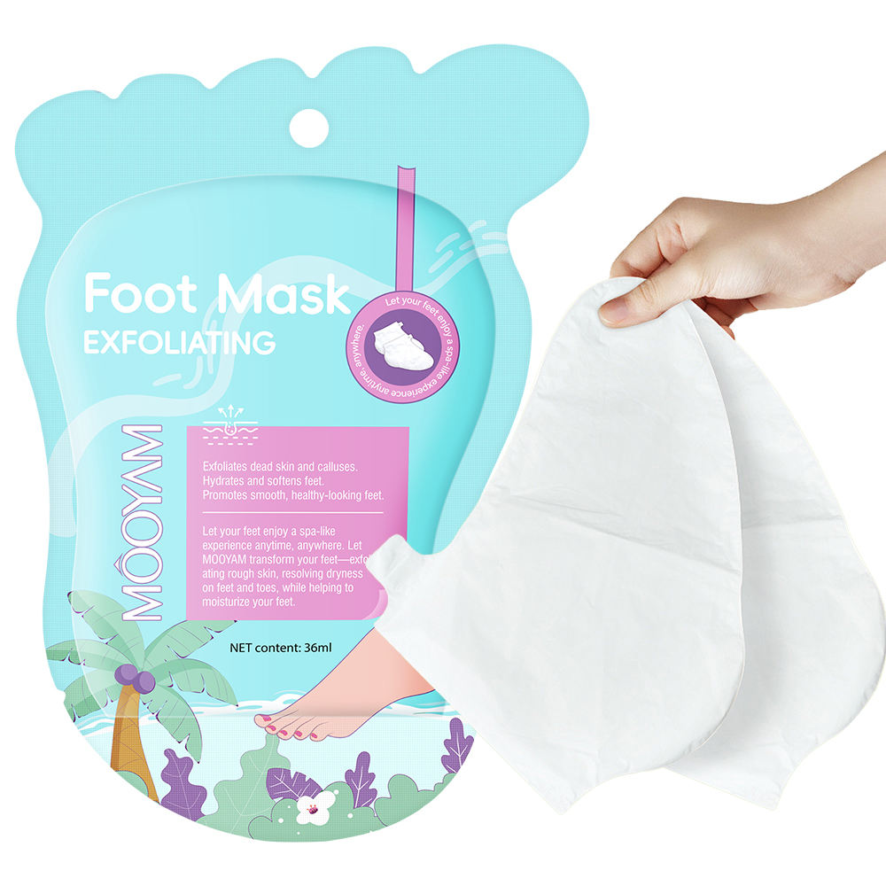 Lavender exfoliating foot mask