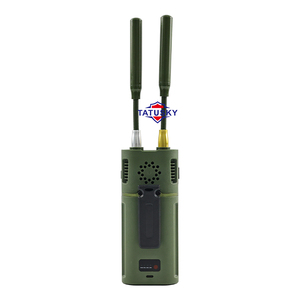 Rentang Deteksi Pita Penuh 100MHz-8000MHz 1.5KM 7 Jam Penggunaan untuk Perlindungan DJI FPV Antuel Dronedefence Detektor Drone Genggam - Product Image 4