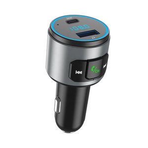 Agetunr bh347 xe máy nghe nhạc MP3 36W PD sạc nhanh rảnh tay Kit FM Transmitter modulator kích hoạt điện thoại điều khiển bằng giọng nói USB âm nhạc - Product Image 2