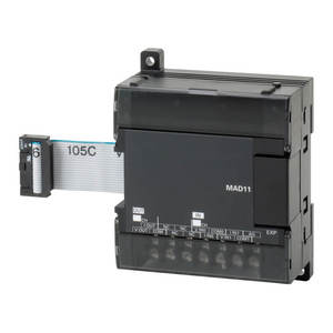 O-Mron CP1W-MAD11 analogico modulo di espansione I/O 2 ingressi 1 uscita risoluzione a 12 Bit RS485 per la programmazione PLC serie CP1 - Product Image 1
