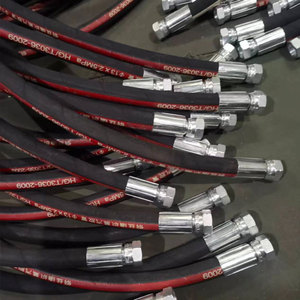 Hydraulic <strong>Hose</strong> Assembly Fittings and <strong>Hoses</strong> with High-Visibility Safety Color - Product Image 1