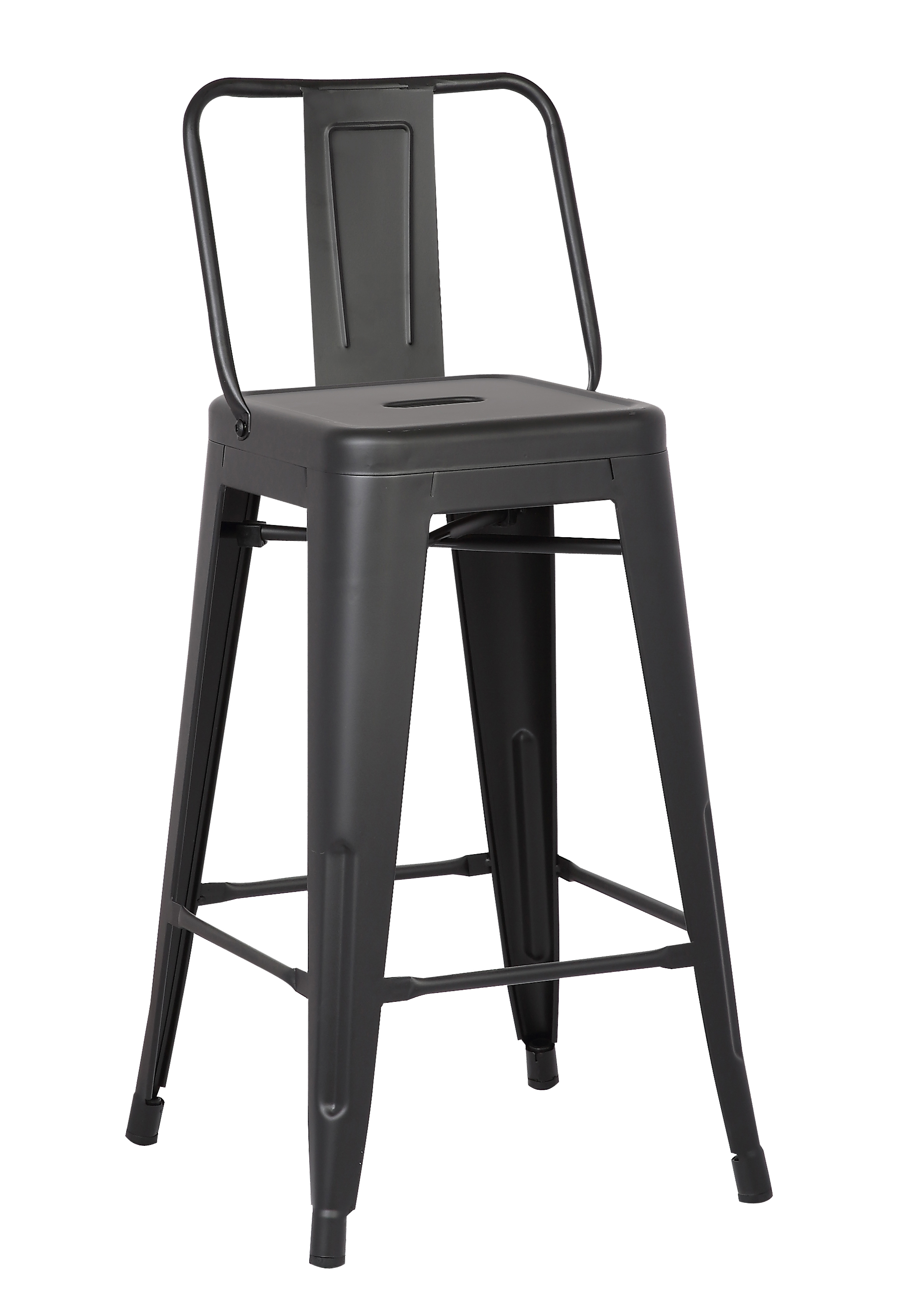distressed black