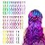 Couleur arc-en-ciel bouclée-32pcs