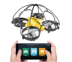 AT-66BL APEX Mini programmabile educativo di codifica Drone per bambini gratta e vinci giocattolo APP e Drone telecomandato - Product Image 3