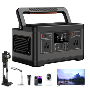 220v 500w w נטענת כוח סוללת ליתיום נטענת סולארית גיבוי לוח סולארי לשימוש ביתי
