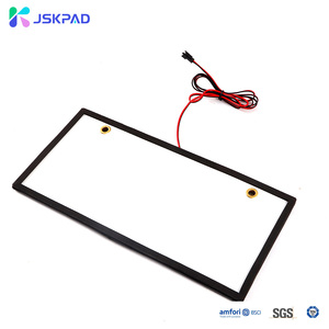 Fabrika özel abd boyutu <span class=keywords><strong>araba</strong></span> <span class=keywords><strong>LED</strong></span> plaka 12V aydınlatmalı plastik <span class=keywords><strong>Led</strong></span> plaka aydınlatmak