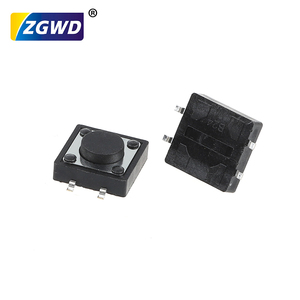 12*12 Tactile Switch Series Vertikale vierpolige oberflächen montierte Mikro bewegungs taste Quadratischer Kopf/Weiße Taste Drucktasten schalter - Product Image 3