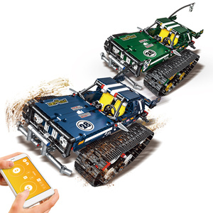 Stelo Kit di costruzione 626 pezzi con telecomando e APP di apprendimento didattico RC blocchi fuoristrada per bambini