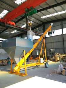 Screw Auger Conveyors the Small Cement Silo Mobile Big Bag Discharging and Bulk Truck <strong>Loading</strong> <strong>System</strong> Large <strong>Hopper</strong> <strong>System</strong> - Product Image 6
