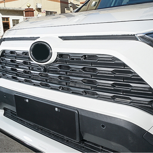 Toyota 23 RAV4 anti-hata elmas Net su tankı Net modifiye ön izgara anti-hata ekran aksesuarları siyah geometrik kablo bağı - Product Image 3