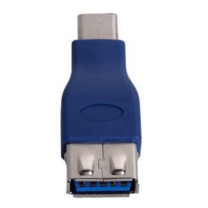Fw1s USB 3.1 OTG Loại C Nam Để USB 3.0 Một Nữ Adapter Chuyển Đổi Cho Màu Xanh Hot Bán - Product Image 5