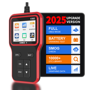 Nhà Máy Ban Đầu V302 Tự Động Chẩn Đoán Máy Quét Nhà Sản Xuất OBD Máy Quét Phát Hiện Lỗi Chẩn Đoán Máy Quét OBD-II Chẩn Đoán Công Cụ - Product Image 1