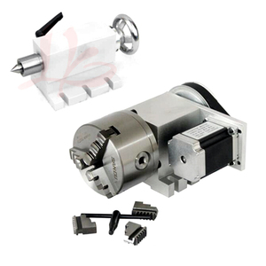 LY CNC Tailstock and Rotary <strong>Axis</strong> a <strong>Axis</strong> <strong>4th</strong> <strong>Axis</strong> for CNC Router Engraver Milling Machine - Product Image 1