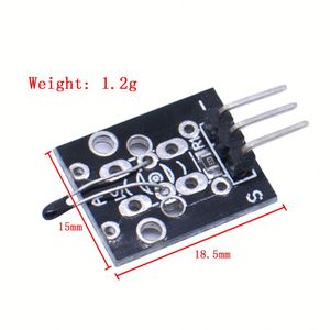 3pinアナログのサーミスタ温度センサーモジュールのKY-013 - Product Image 5