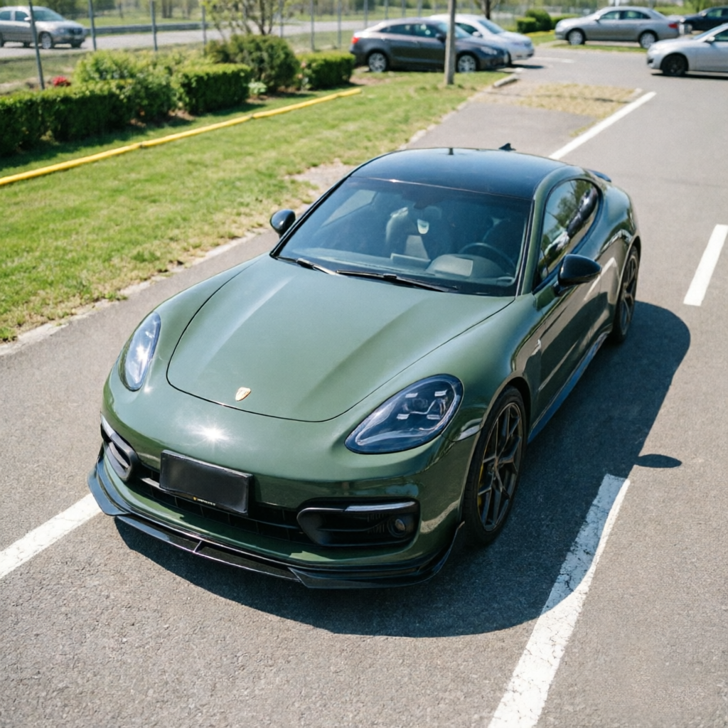Crystal Olive Green