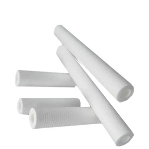 10 Polegada 5 Micron Pp Sedimento Derreter Cartucho De Filtro De Água Soprado Para O Uso Doméstico <span class=keywords><strong>Ro</strong></span> Purificador Sistema Pré Filtro