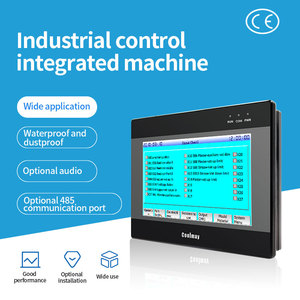 Controlador PLC fácil de usar pantalla táctil principiantes y profesionales programación flexible automatización industrial - Product Image 4