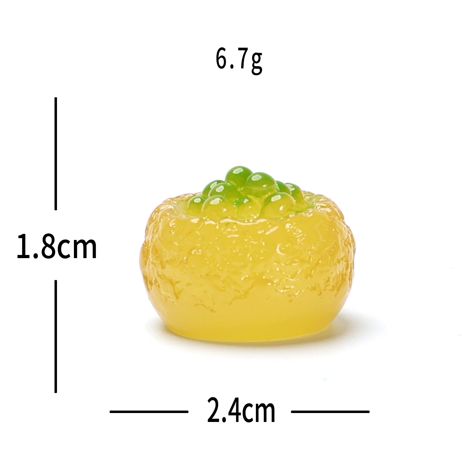 Budino di Mochi all'Uva Verde