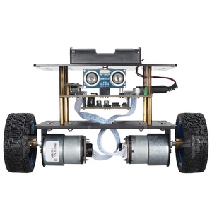 DIY Smart Car Ultraschall Hindernis vermeidung Tracking Programmier bare Metall waage Auto Roboter Auto Kit Kompatibel mit Arduino UNO R3