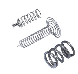 ขายส่ง1มม.ปรับฤดูใบไม้ผลิการบีบอัด Springs สูงอุณหภูมิเหล็กสปริง