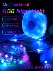 Gran oferta, cadena de luces LED, funciona con pilas, jardín, vacaciones decorativas, guirnalda de Navidad, cadena LED, lámparas para exteriores, luz para acampar - Product Image 5