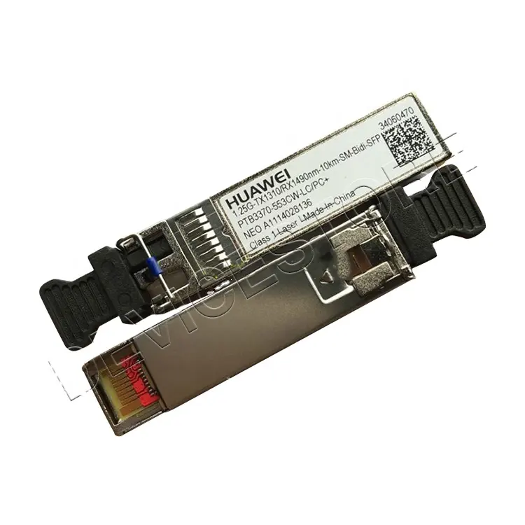 อุปกรณ์เสริมโมดูลออปติคัล Huawe/i 1.25G-TX1310/RX1490nm-10km-SM-Bidi-SFP 34060470