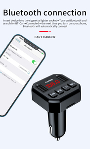 ไดรฟ์ USB การ์ด TF เครื่องเล่น AUX ในรถ3.1 AUSB ที่ชาร์จโทรศัพท์ MP3รถยนต์เครื่องเล่นบลูทูธเครื่องส่งสัญญาณ FM - Product Image 4