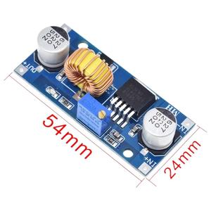 XL4015 5A 4-38Vから1.25-36V 24V 12V 9V 5VDC降圧調整可能パワーモジュールLEDリチウム充電器 (ヒートシンク付き) - Product Image 4