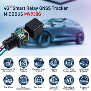 รีเลย์รถมินิแอนดรอยด์ iOS micodus MV930G 12V 24V อุปกรณ์ติดตาม GPS เครื่องยนต์เชื้อเพลิงอัตโนมัติตัด GPS ติดตาม4G Moto - Product Image 2