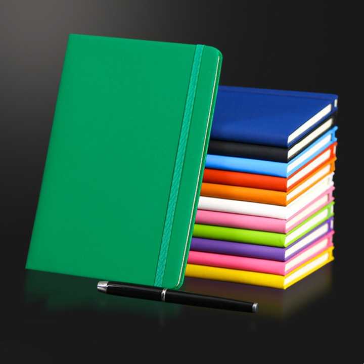 Customized A5 Journal Notebook New Design Hardcover Diary With Embossed Logo PU Leather School Notebooks for Students