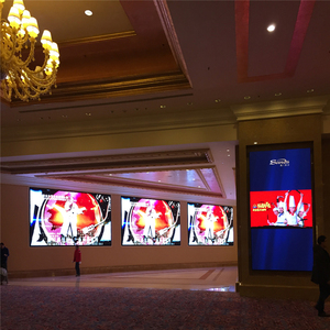 ป้ายและจอแสดงผล LED ในร่มแบบกำหนดเองได้ P4แสดงผลบนผนังวิดีโอโมดูล LED