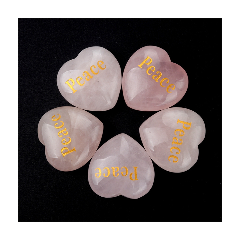 Peace heart stone