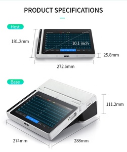 LEPU портативный EKG машина ECG машина с анализатором 12 каналов - Product Image 4