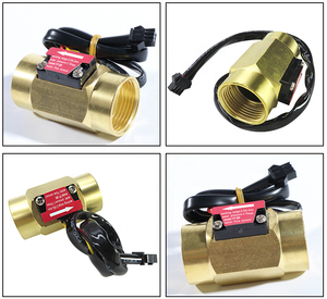YF-B9 3/4 ''เครื่องวัดการไหลของของเหลวทองเหลืองกังหัน, เครื่องวัดอัตราการไหลของ DC3.5-24V 1-30ลิตร/นาทีเครื่องวัดการไหลของชีพจรเซ็นเซอร์วัดการไหลในห้องโถงสำหรับเครื่องทำน้ำอุ่น - Product Image 6