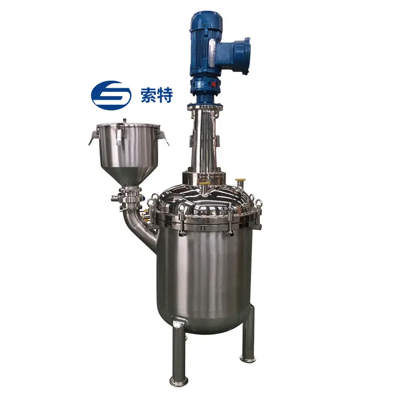 Customized 10000 Litre Steam Reactor Beverage Processing Equipment Chemical Jacketed Reactor Prices